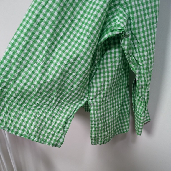 Native Youth Very Oversized Boyfriend Shirt in Bright Gingham / M - Picture 4 of 8